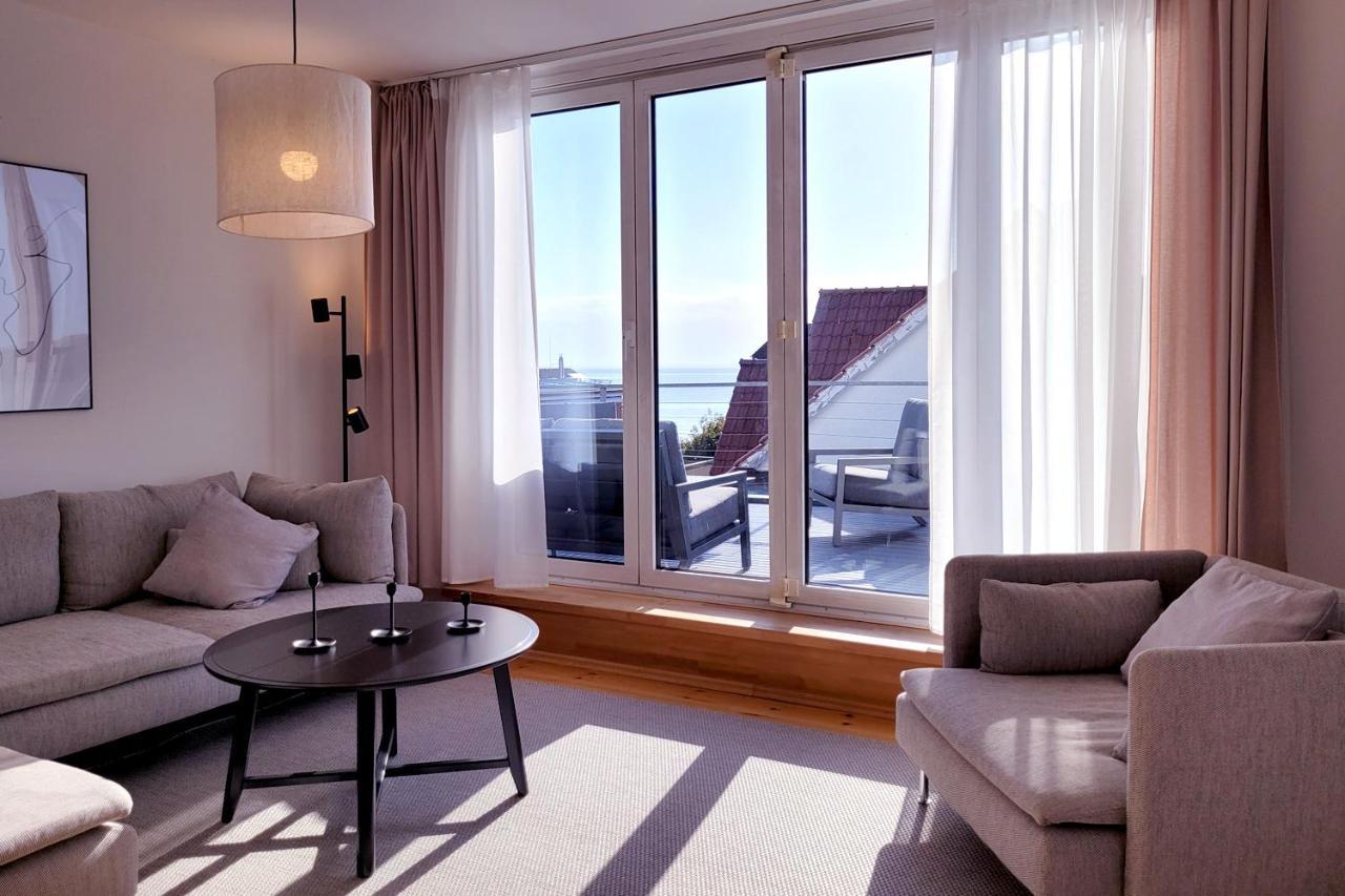 Grosse Penthouse Ferienwohnung Mit Meerblick, Sonnenterrasse & Luxusbad Von "Momentic" Зирксдорф Екстериор снимка